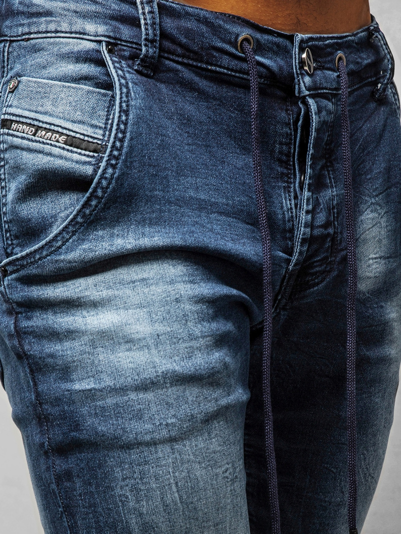 Джинси чоловічі Темно-синi OZONEE NB/MP0004BS