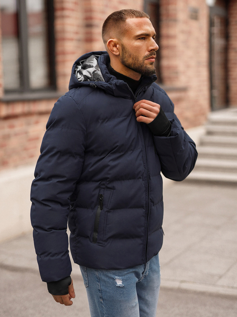 Куртка Чоловіча Tемно-Cиня OZONEE JS/5M756/215Z