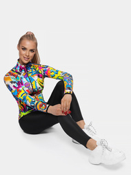 Komplet sportowy damski dwuczęściowy kolorowy OZONEE O/20346