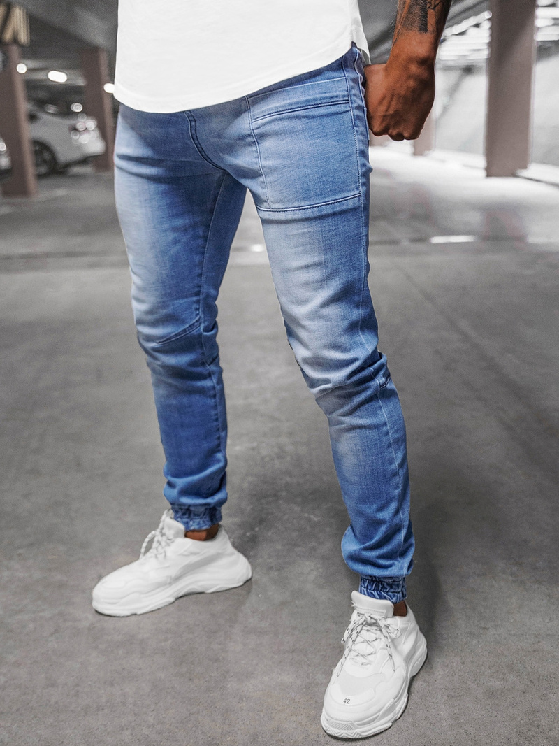 Штани чоловічі джоггери Синi OZONEE O/4382