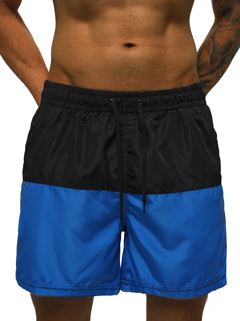 Шорти для плавання чоловічі Чорно-Синi OZONEE JS/HM060