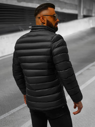 Kurtka męska przejściowa czarna OZONEE JB/JP1111Z