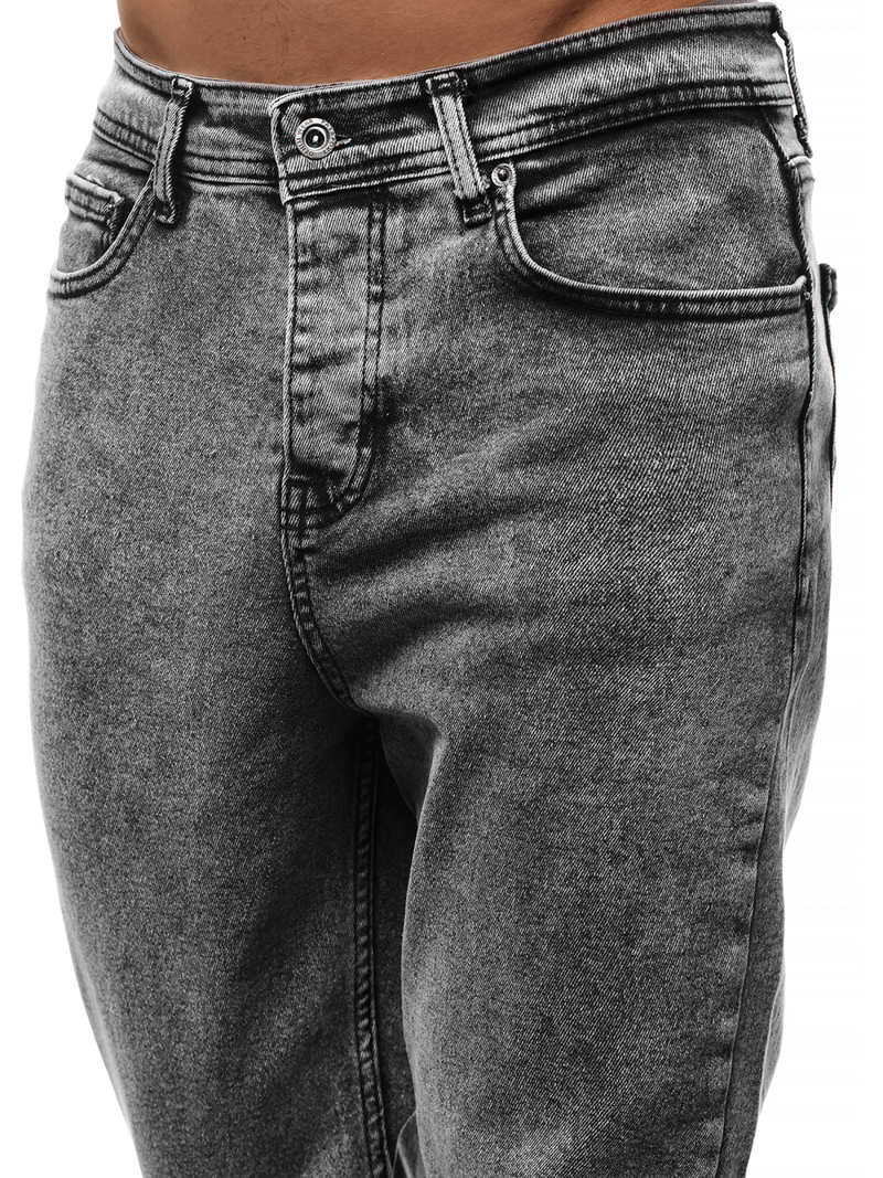 Spodnie męskie jogger szare OZONEE DP/667