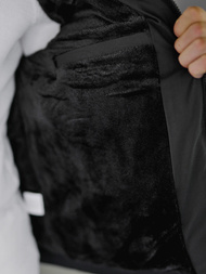 Куртка зимова чоловіча чорна OZONEE JS/31M5025/392Z