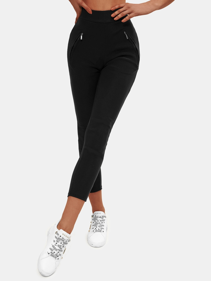 Legginsy damskie czarne OZONEE O/TS224/1