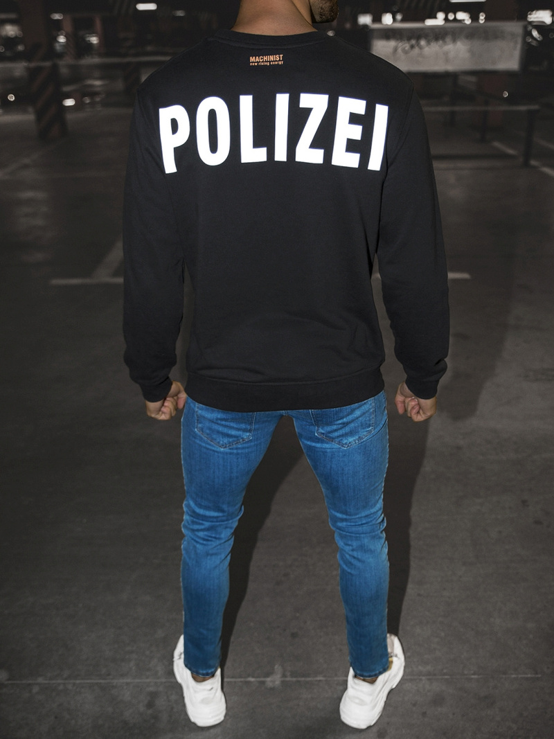 Bluza męska czarna OZONEE MACH/M3283