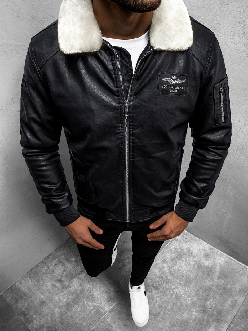 Куртка чоловіча Чорна OZONEE O/4811