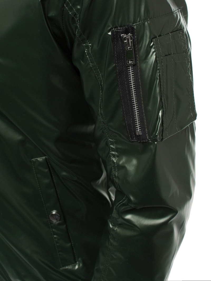 Kurtka bomberka męska zielona OZONEE N/6147