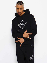 Komplet dresowy męski oversize czarny OZONEE MACH/M3282