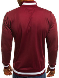 OZONEE O/2126 Толстовка чоловіча Бордова