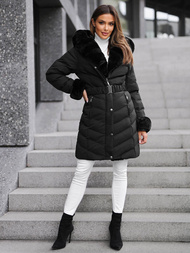 Куртка жіноча чорна OZONEE JS/5M3156/392