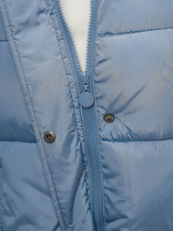 Стьобаний жіночий жилет Яскраво-Синя OZONEE O/H909/101