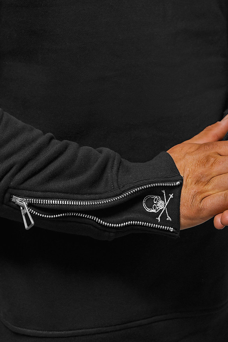 Bluza męska czarna OZONEE NB/MF2014