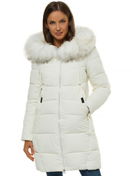 Куртка жіноча екрю OZONEE O/SW028/10