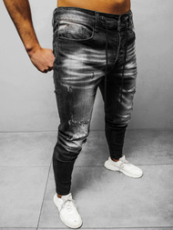 Джинси чоловічі Чорнi OZONEE NB/MP0005N