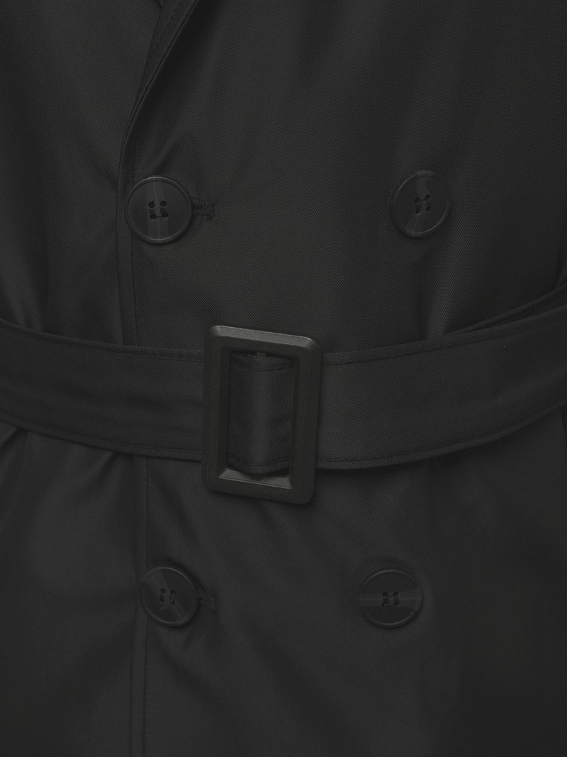 Płaszcz męski czarny OZONEE O/5624