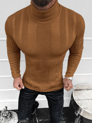 Sweter męski golf camel OZONEE L/2705