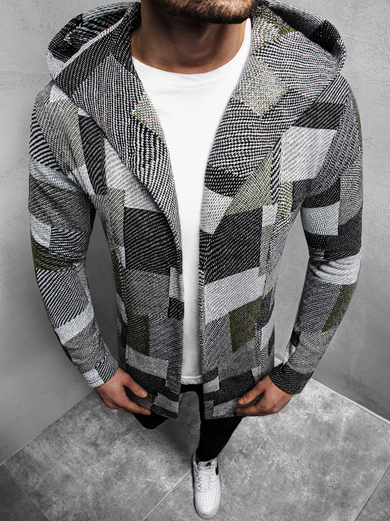 Толстовка чоловіча Зелена OZONEE N/3501Z