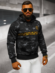 Толстовка чоловіча Чорна OZONEE O/HM352