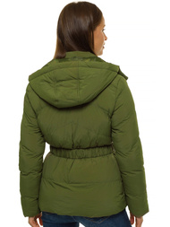 Куртка жіноча Зелена OZONEE JS/M23060/2