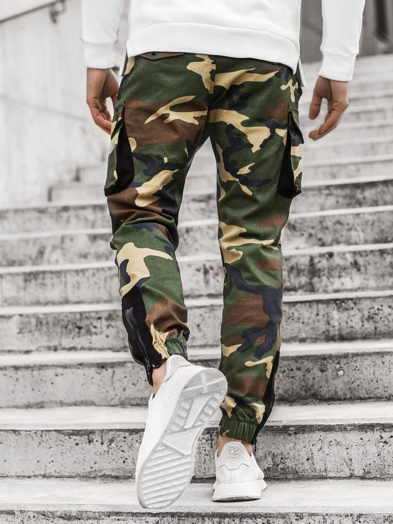 Штани чоловічі джоггери Зеленi-Моро OZONEE A/705