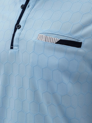 Koszulka męska polo niebieska OZONEE O/QQ923