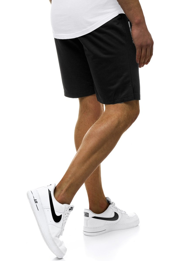 Spodenki męskie czarne OZONEE JS/XW51