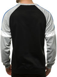 Bluza męska czarna OZONEE JS/JZ11038