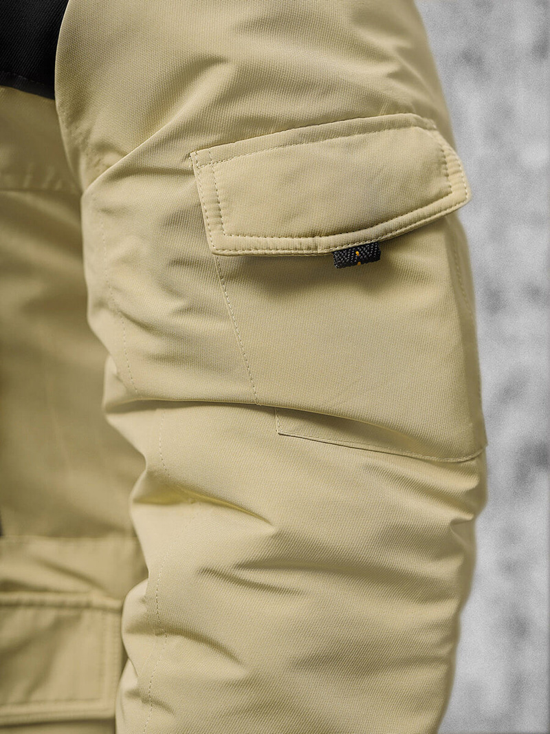 Куртка Чоловіча Бежева OZONEE JS/22M322/62