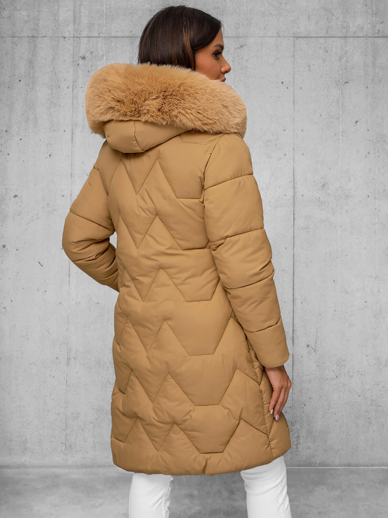 Куртка жіноча Бежева OZONEE JS/16M9202/62Z