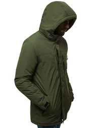 Kurtka zimowa męska khaki OZONEE O/9805