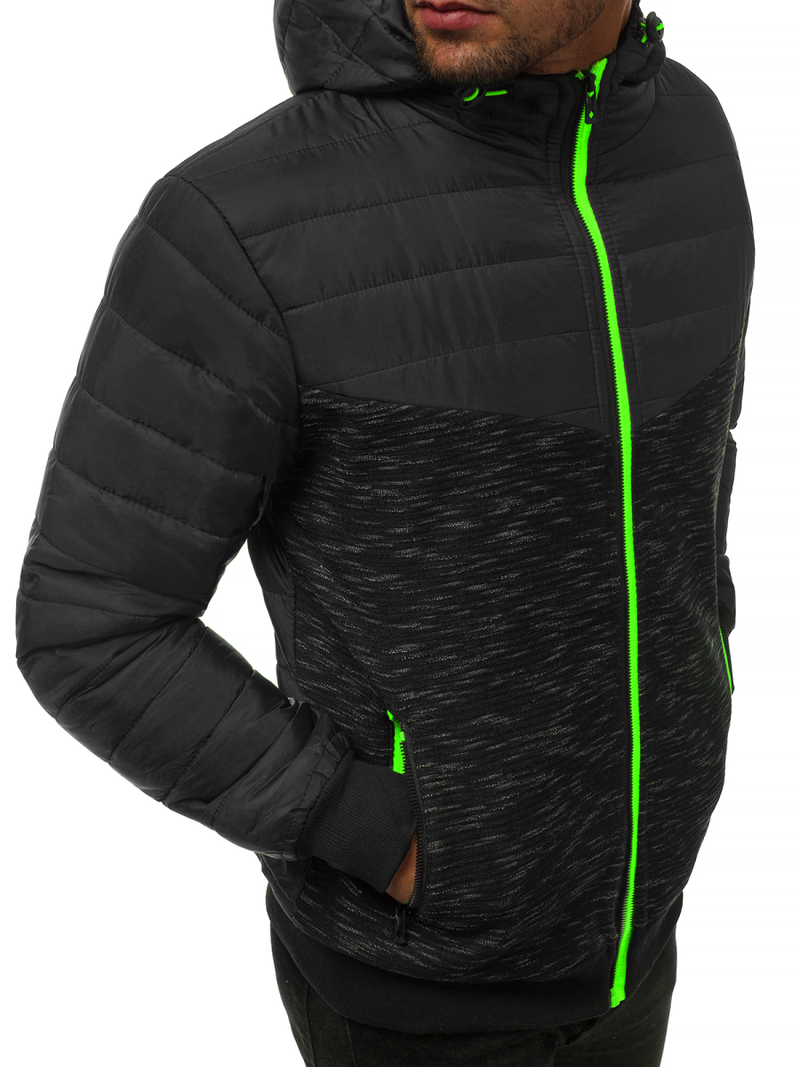 Куртка чоловіча Чорна OZONEE JS/TY29