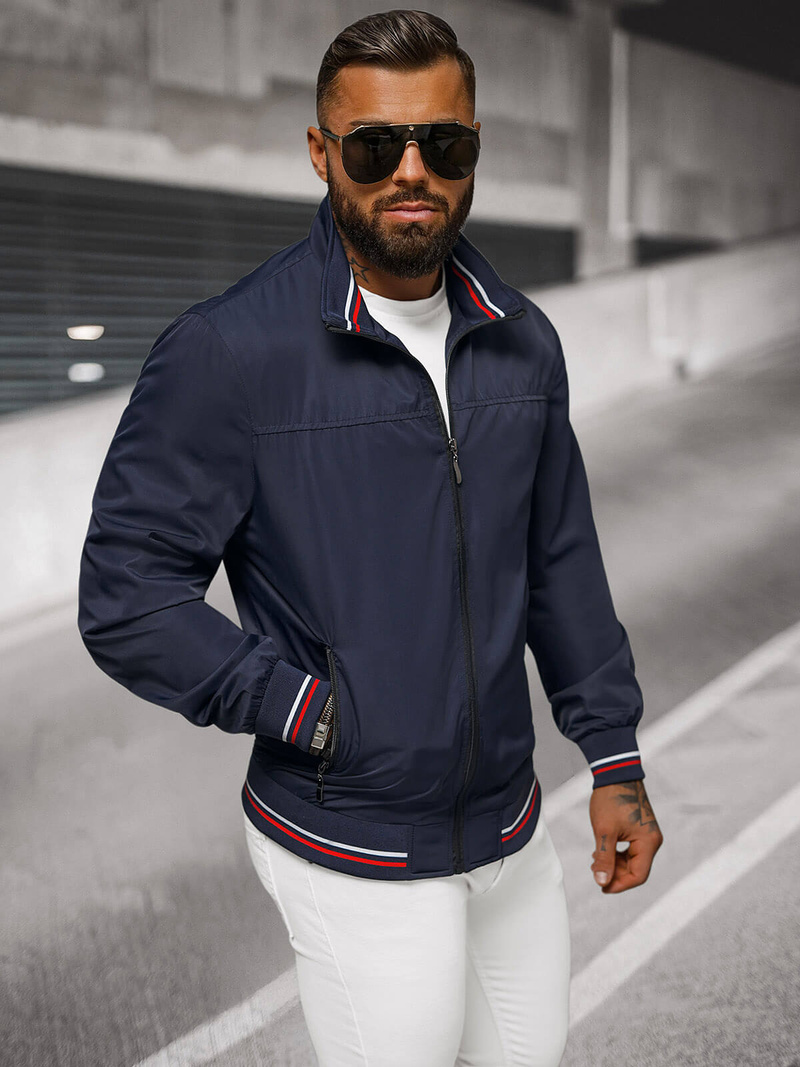 Kurtka męska granatowa OZONEE JS/5M3110/215Z