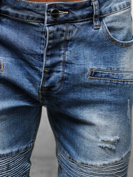 Шорти джинові чоловічі Синi OZONEE NB/MP0033B