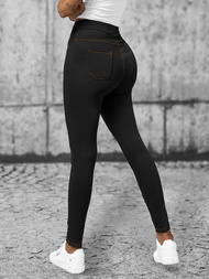 Legginsy damskie czarne OZONEE JS/1016/A1Z