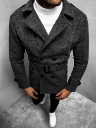 Пальто чоловіче Графітовий OZONEE O/5627