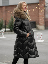 Куртка жіноча чорна OZONEE O/5M3229/392Z