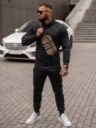 Спортивний костюм чоловічій Чорний OZONEE JS/68C10385/3Z