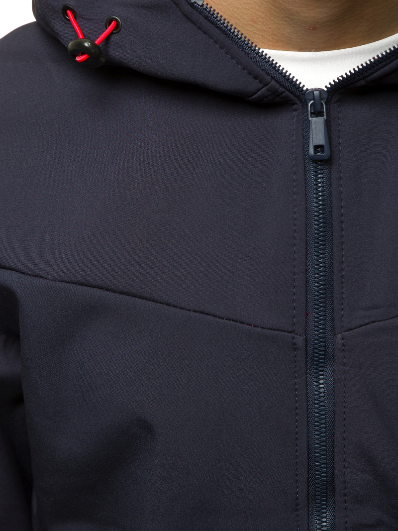 Куртка softshell чоловіча Темно-Синя OZONEE JS/KS2188