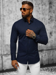 Koszula męska granatowa OZONEE O/V70