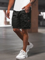 Шорти Чоловічі Чорнi OZONEE O/WW20015/1