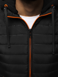 Kamizelka męska czarna OZONEE N/6102Z