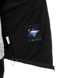 Куртка чоловіча Чорно-Синя OZONEE GE/12263Z