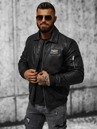 Куртка чоловіча Чорна OZONEE O/4811Z