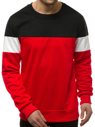 Bluza męska czerwona OZONEE JS/JZ11053