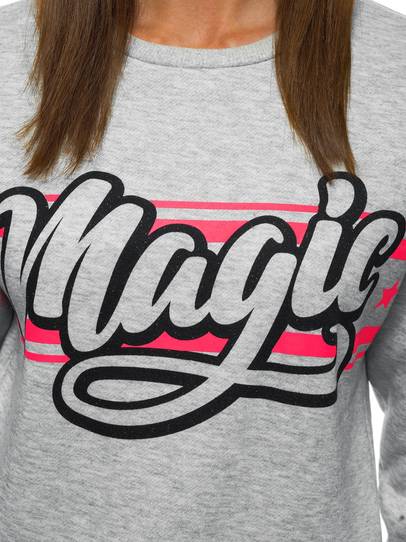 Жіноча Толстовка Сiра OZONEE JS/B26001