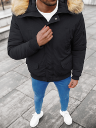 Куртка чоловіча Чорна OZONEE JS/M2019/392