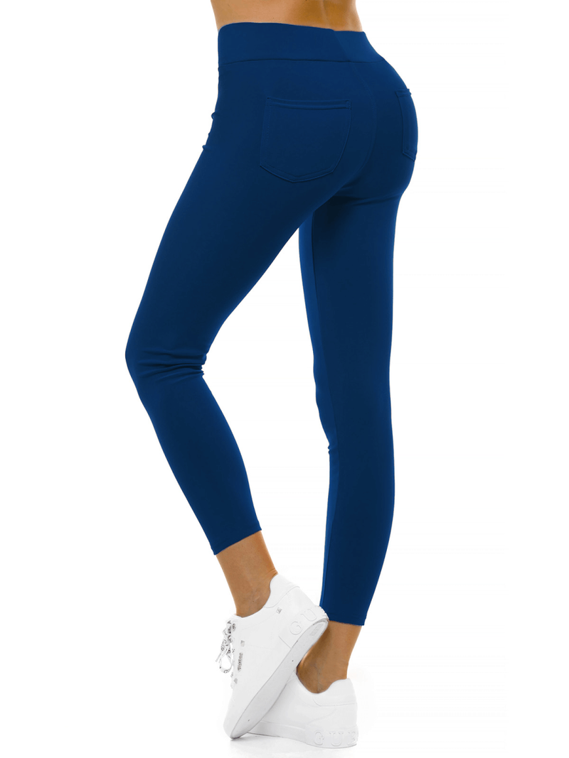 Legginsy damskie niebieskie OZONEE JS/YW01055/A9