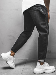 Spodnie męskie jogger czarne OZONEE O/3891