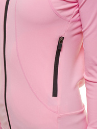 Bluza damska rozpinana jasno-różowa OZONEE JS/HD150/25